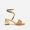 Aurora Crystal Strappy Heels