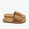 Natural Woven Slides