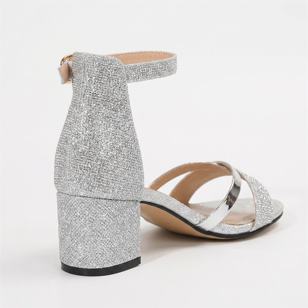 Bianca Silver Detail Sandals