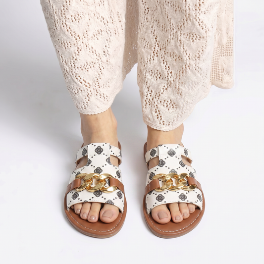 Camelia Shine Sandals