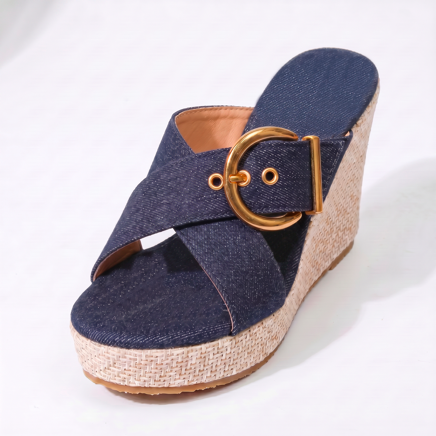 Isla Buckle Platform Sandals
