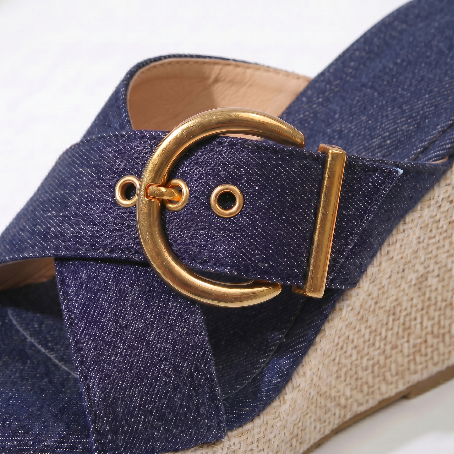 Isla Buckle Platform Sandals