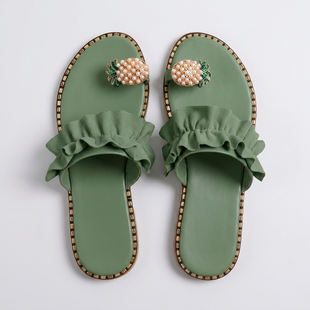 Pearl Bloom Slippers