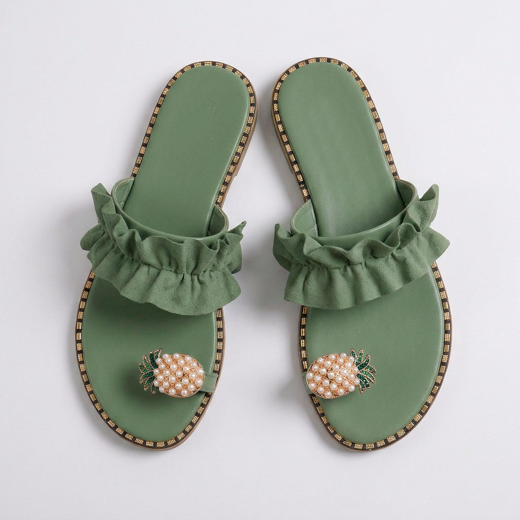 Pearl Bloom Slippers
