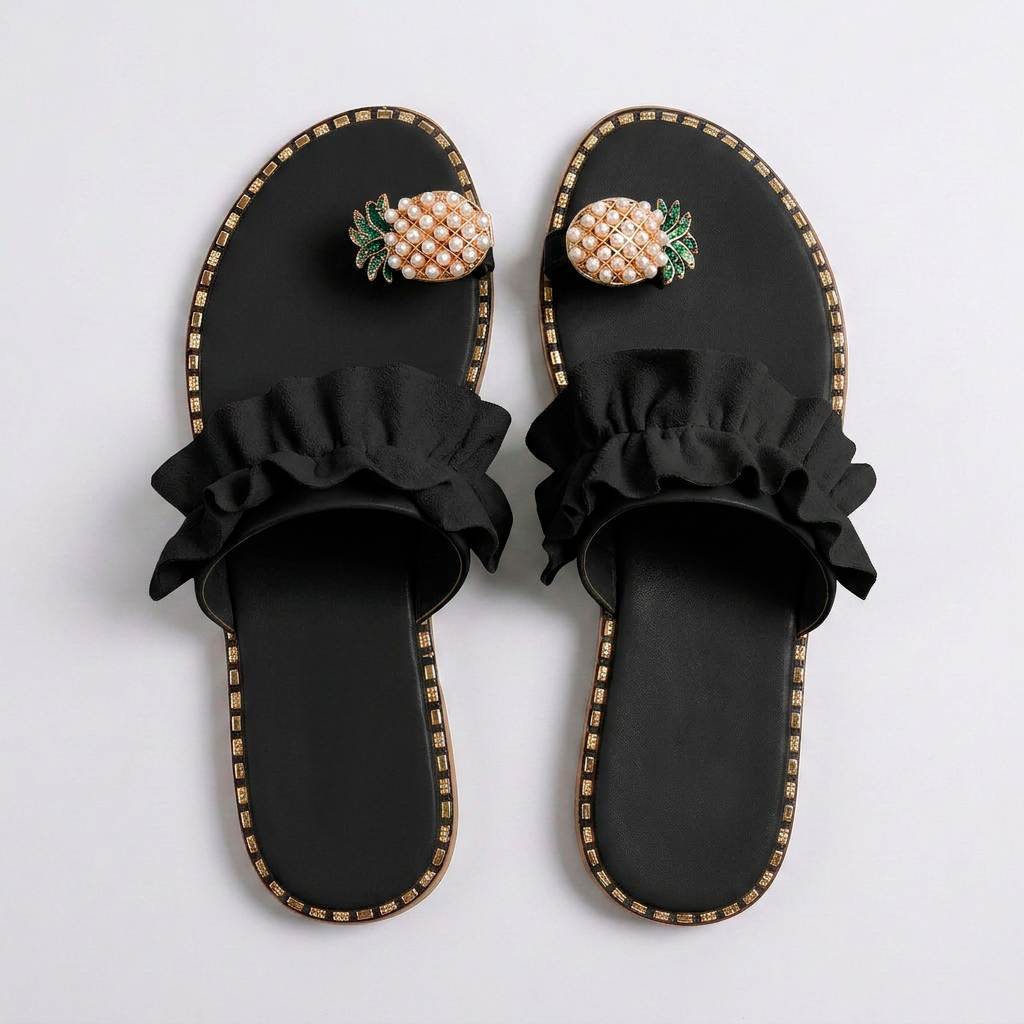 Pearl Bloom Slippers