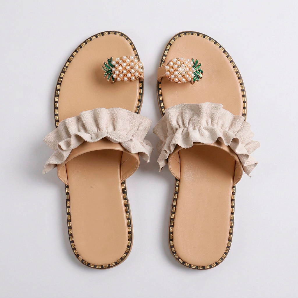 Pearl Bloom Slippers