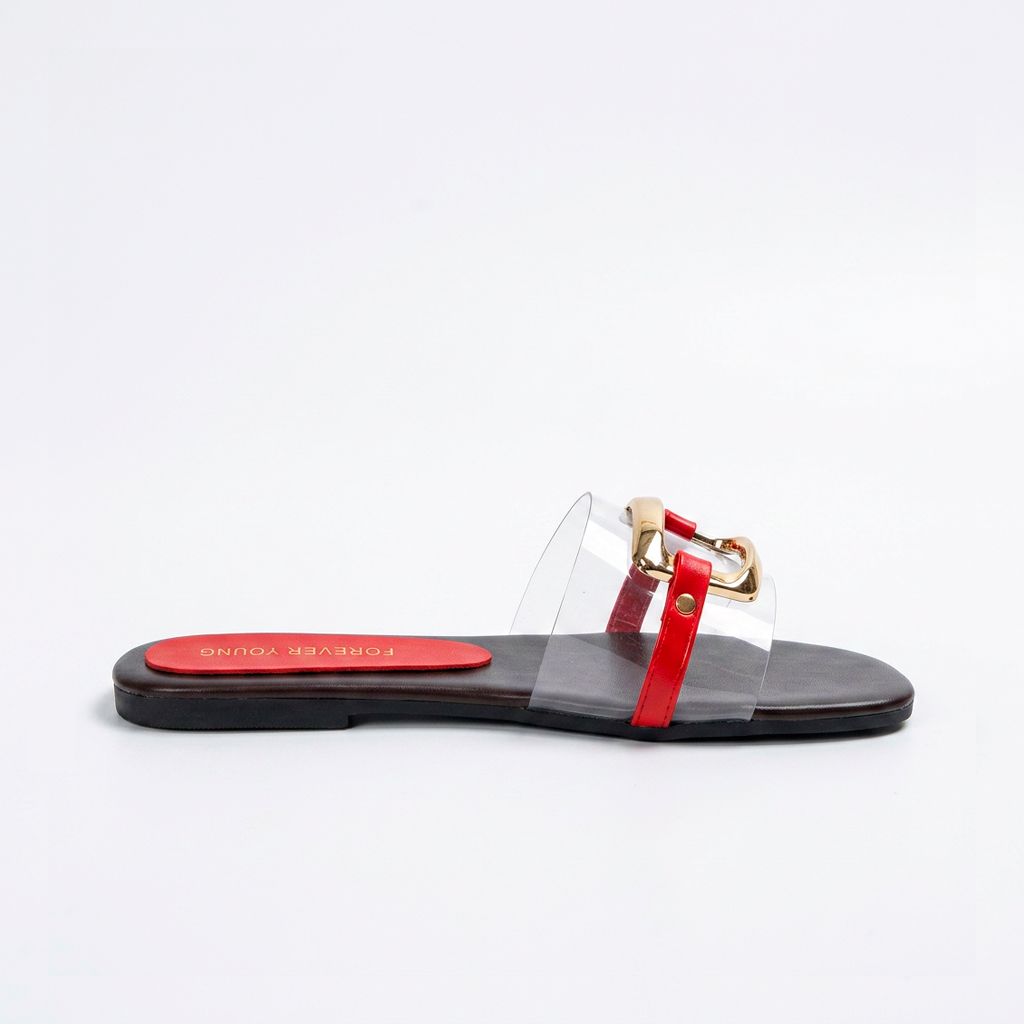 Rivana Metal Straps Slides