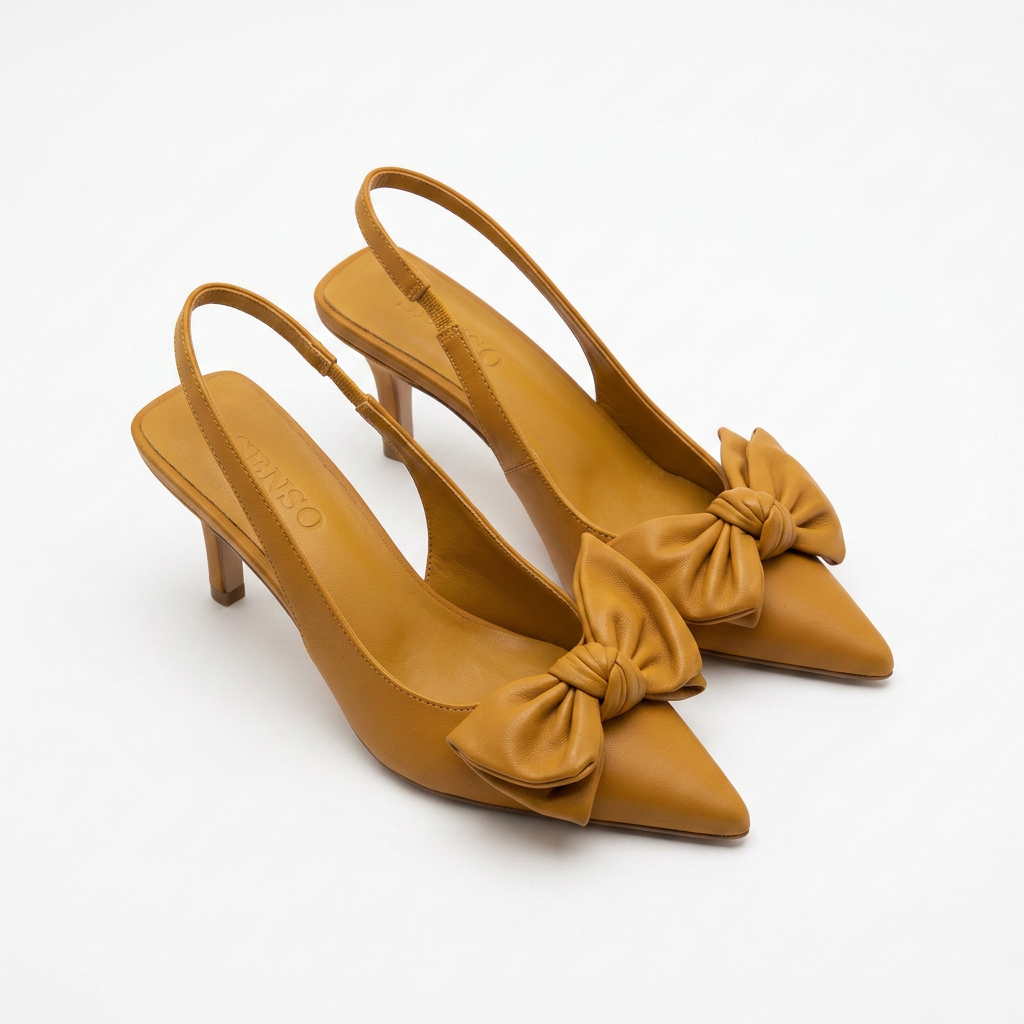 Selene Bow Detail Heels