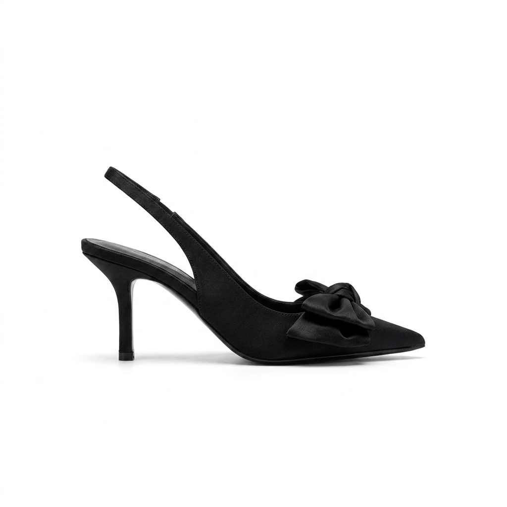 Selene Bow Detail Heels
